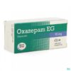 Æske med Oxazepam EG tabletter 15 mg 60 stk