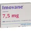 Køb Imovane uden recept 7 5 mg sovemedicin emballage