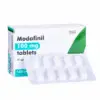 Modafinil 100 mg tabletpakking med blisterpakke forside
